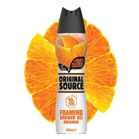 Orange Foaming Shower Gel Original Source