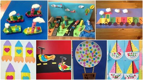 Transportation Crafts For Kids And Preschoolers Kids Art And Craft