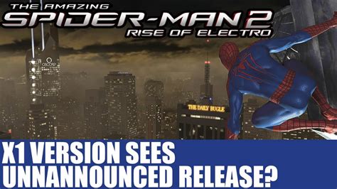 Xbox One News The Amazing Spiderman 2 Gets Unexpected And Unnannounced