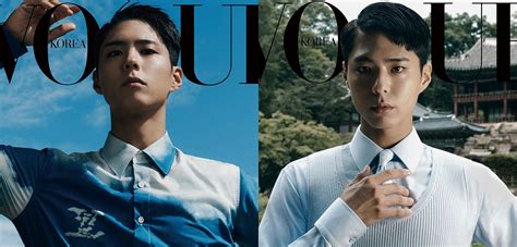 65 kg (143 lbs) blood type: Park Bo Gum pose en couverture de VOGUE KOREA - K-GEN