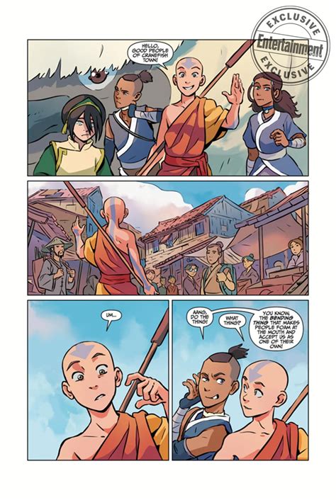 Check Out New Avatar The Last Airbender Comic Preview