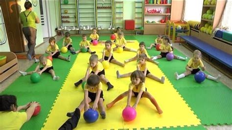 Физкультура Детский сад № 407 Physical Education Activities Kids
