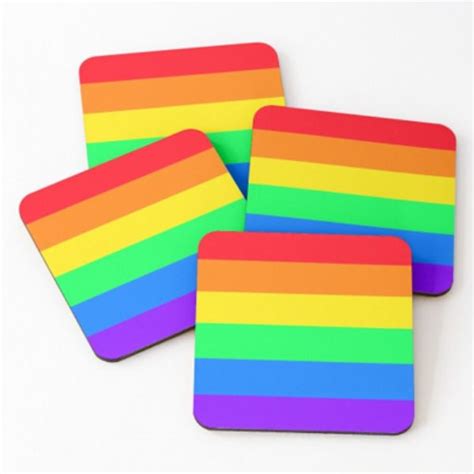 Lgbtq Pride Coaster Corporate Ting Brandstik