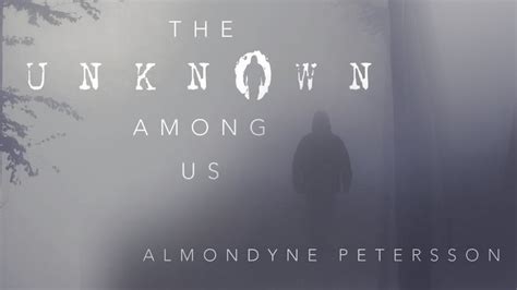 Book Trailer The Unknown Among Us Youtube