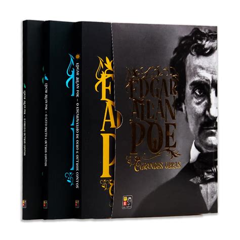 Box Edgar Allan Poe Grandes Obras 3 Volumes Shopee Brasil