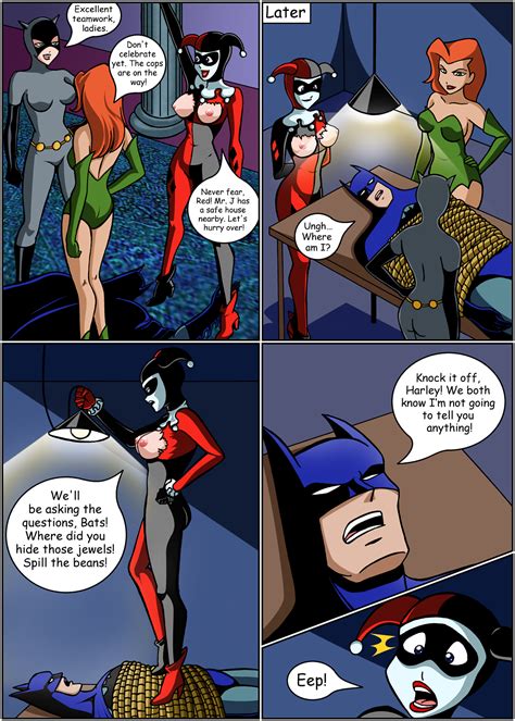 Rule 34 3girls Batman Batman Series Breasts Catwoman Comic Dc Dcau