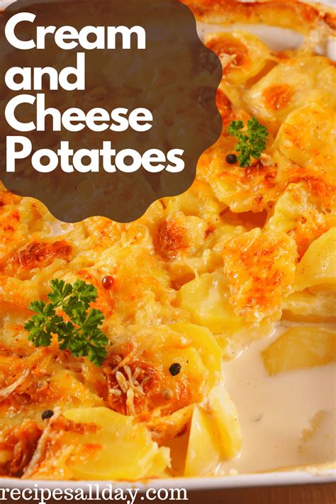 Cream And Cheese Potatoes Recipesallday