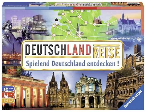 Die reine freude löst dieses dramatische spiel nicht aus. Ravensburger Spiel, »Deutschlandreise«, Ab 8 Jahren online ...