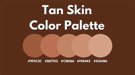 Tan Skin Color Palette Handpicked Best Palette In November 2023