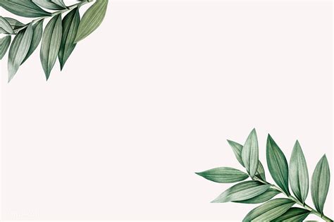 Download Premium Illustration Of Tropical Botanic Leaves
