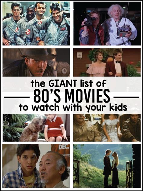 Great 80s Movies You Have To Watch With Your Kids