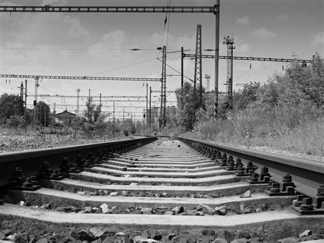 Rail Tracks Free Stock Photo Public Domain Pictures