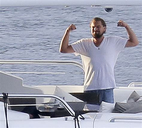Leonardo Dicaprio Does Karate On A Yacht