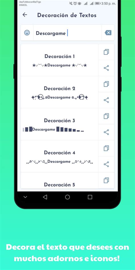 Descarga De Apk De Generador De Letras Y Símbolos Para Android