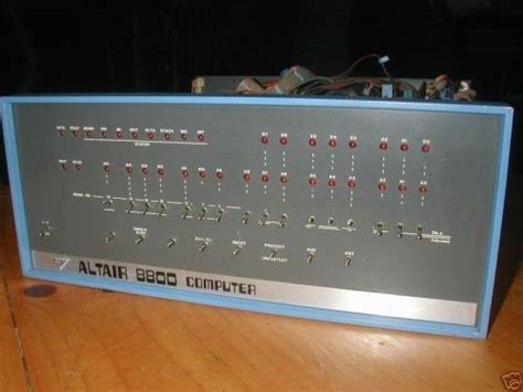 Altair 8800 Computing History