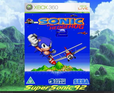 Sonic The Hedgehog 2 Xbox 360 Box Art Cover By Supersonic92