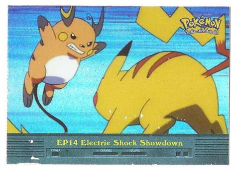 Chromeholo Ep14 Electric Shock Showdown Topps Pokemon Series 2 Blue