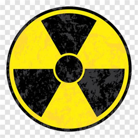 Radiation Radioactive Decay Nuclear Power Biological Hazard Symbol