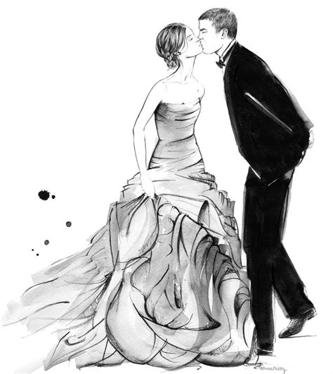 Wedding Illustration Wedding Illustration Illustration Couple