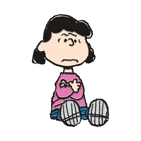 Peanuts Lucy Enamel Pin Entertainment Earth