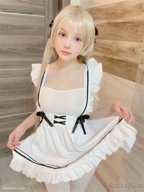 Rocksy Light Maid Dress Naked Cosplay Asian 25 Photos Onlyfans