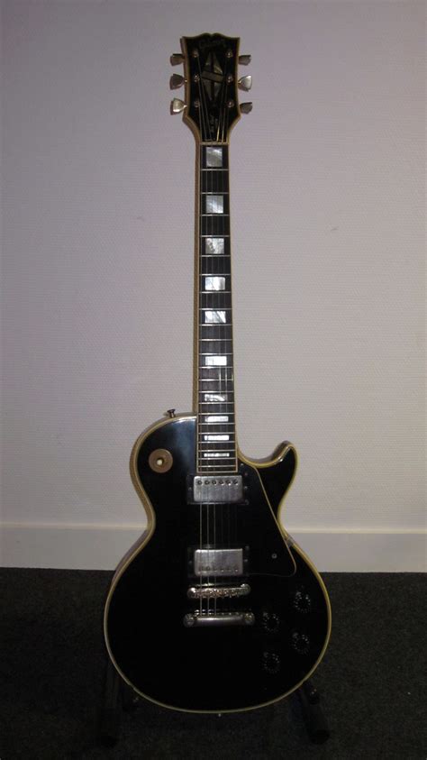 Photo Gibson Les Paul Custom Black Beauty 1973 Gibson Les Paul