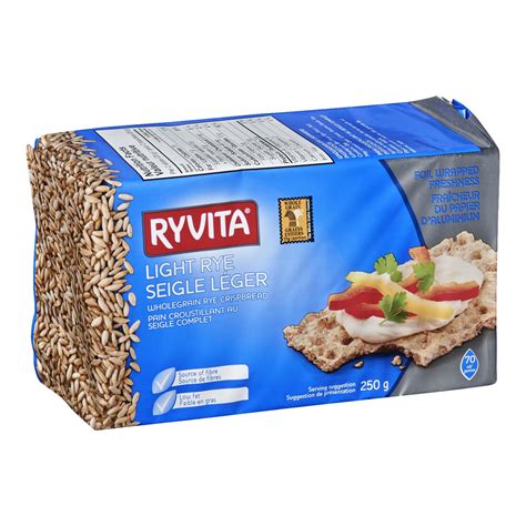 Ryvita Light Rye Wholegrain Rye Crispbread Stongs Market