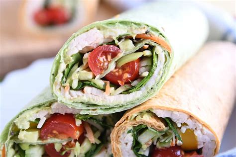 Turkey Avocado Veggie Wraps Mels Kitchen Cafe Char Bett Drive In