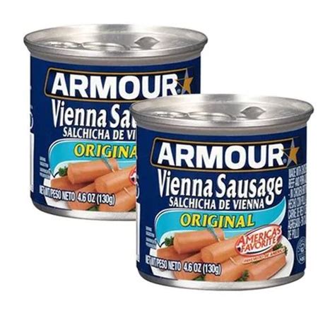 Armour Star Vienna Sausage Original 2 Pack 130g Per Can Lazada Ph