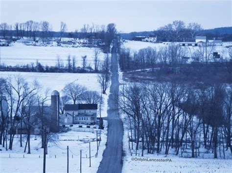 Winter On Amish Farms In Lancaster Pa~ Sarahs Country Kitchen