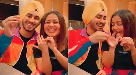 Neha Kakkar Rohanpreet Singh Announce Their Relationship With Lovey Dovey Post