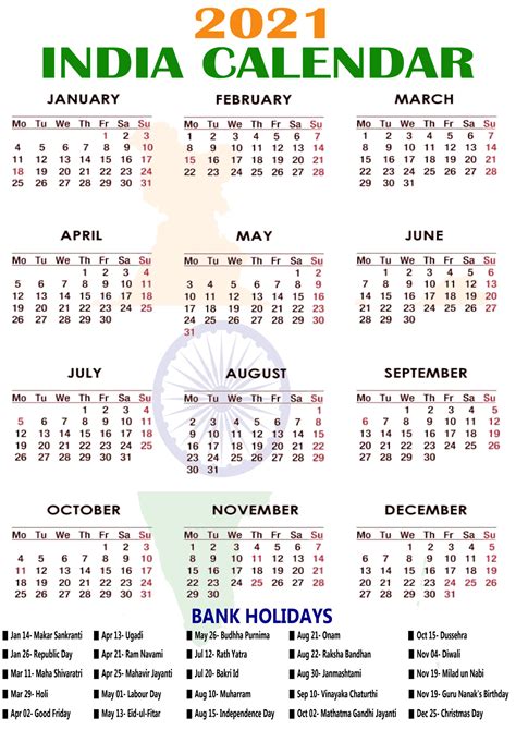 The tournament is scheduled for one month from 11th june to 11th july 2021. 2021 Calendar with India holidays, Bank, Office, School Printable