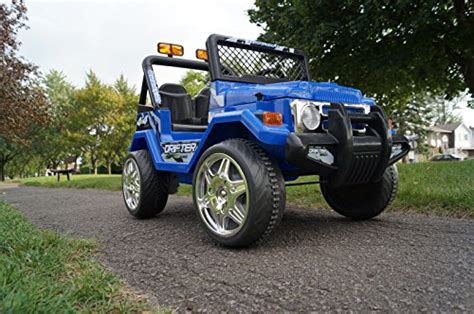 Its also worth looking out for sturdy cars that can withstand a few bumps and scrapes as they become familiar with driving. S618F-Small Blue Jeep Wrangler Ride-on Car for kids 2-7 ...