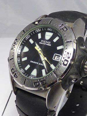 Astron was the first quartz commercial wristwatch of the world that was. PULSAR MADE BY SEIKO QUARTZ SOLAR V145-X010 MODEL PUA115 | Watches for men, Seiko