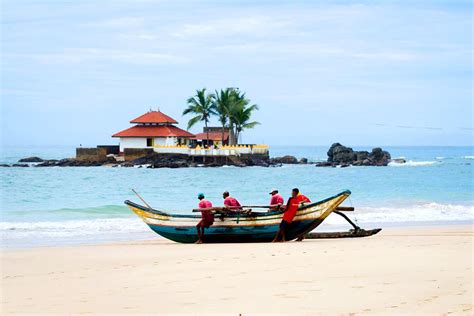 Die Westküste Sri Lanka