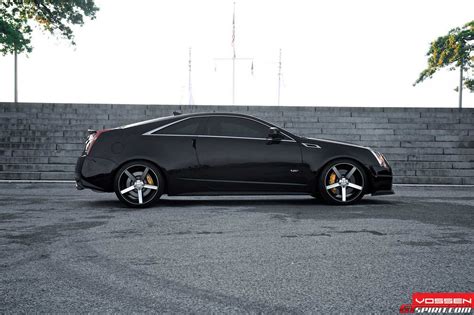 2012 Cadillac Cts V Coupe With 20 Inch Cv3 Vossen Wheels Gtspirit