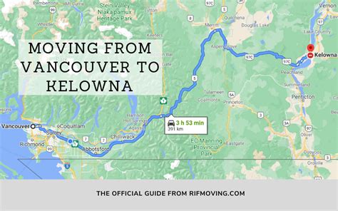 Moving From Vancouver To Kelowna Full Guide 2020