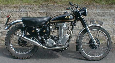 1953 Ajs Model 16mcs Classic Motorcycle Pictures