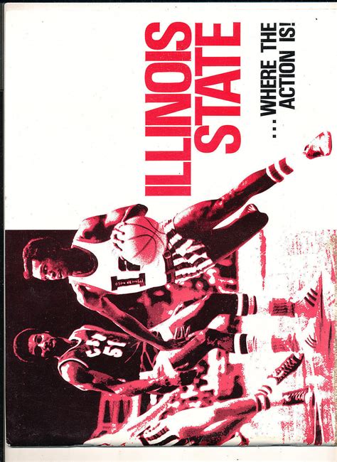 B1974 1975 Illinois State University Basketball Press Media Guide