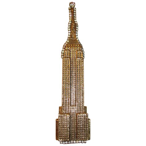 Vintage Marla Buck Huge Empire State Building Brooch | Empire state building, Empire state, Vintage