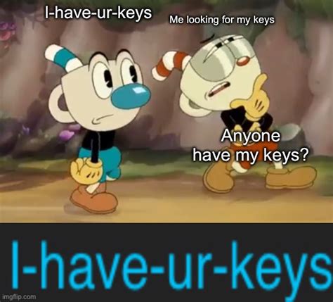 Image Tagged In Cuphead Thinks Imgflip