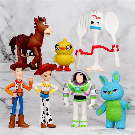 Kit 7 Bonecos Toy Story Edição Limitada