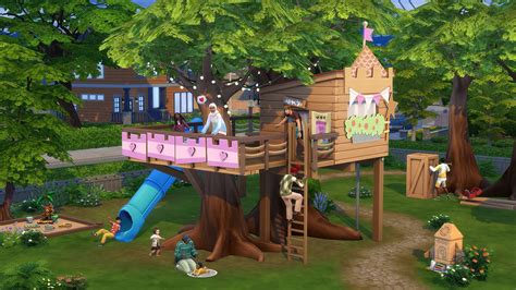 How To Build A Treehouse In The Sims 4 Growing Together Prima Games
