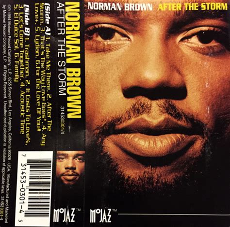 Norman Brown After The Storm 1994 Cassette Discogs