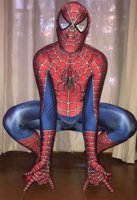Raimi Spiderman Costume 3d Original Movie 2017 Halloween Cosplay