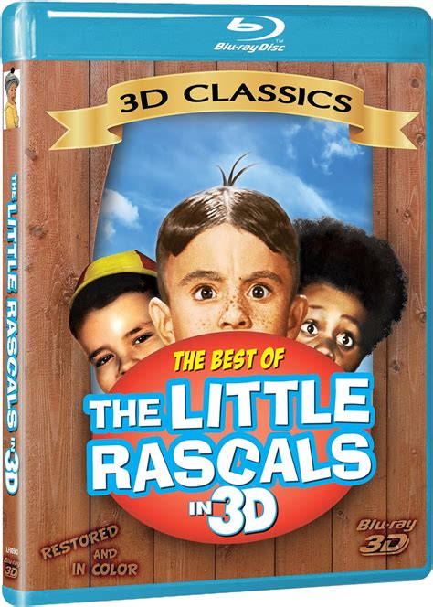 little rascals best of our gang [3d blu ray] george mcfarland carl switzer billy
