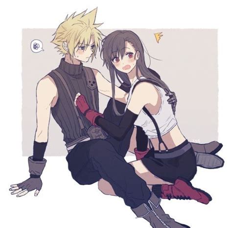 Pin By Alex☁️ On Anime Couple My Favorite Final Fantasy Vii Cloud