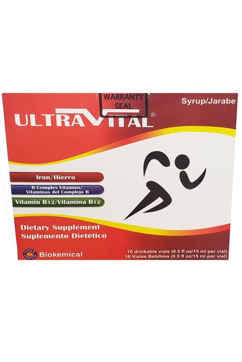 Zenwise health's vitamin b12 supplement provides a strong but not outrageously high dosage. UltraVital Dietary Supplement-Iron B Complex & Vitamin B12 ...