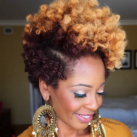 Here's a beautiful lady letting her thick black hair free into an afro. 75 Most Inspiring Natural Hairstyles for Short Hair in 2017