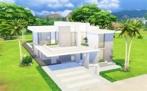 Via Sims House 38 Modern The Sms 4 Casa Sims Casas The Sims 4